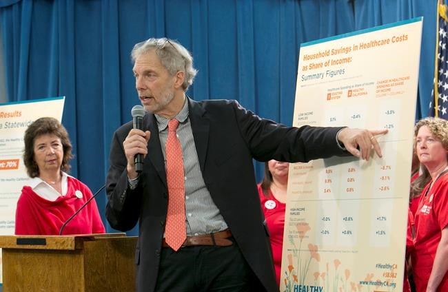 Study: New taxes could fund universal California health care | iNFOnews.ca CP883978151