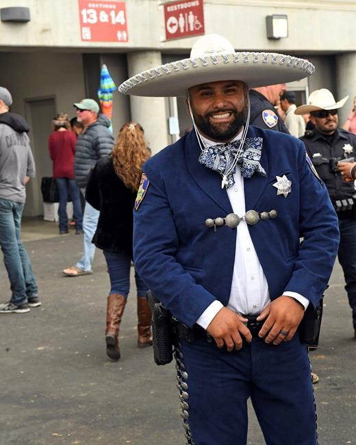 Police wear Mexican charro suits to connect with community | iNFOnews.ca