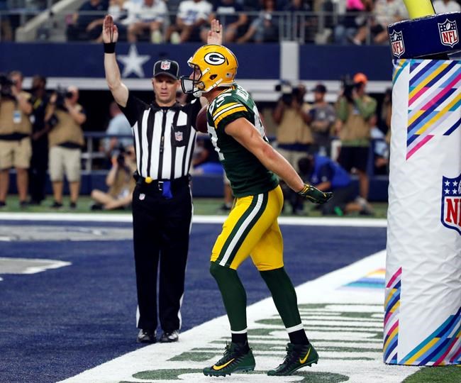 Rodgers lifts Packers over Cowboys 35-31 in another thriller | iNFOnews.ca CP1974390161