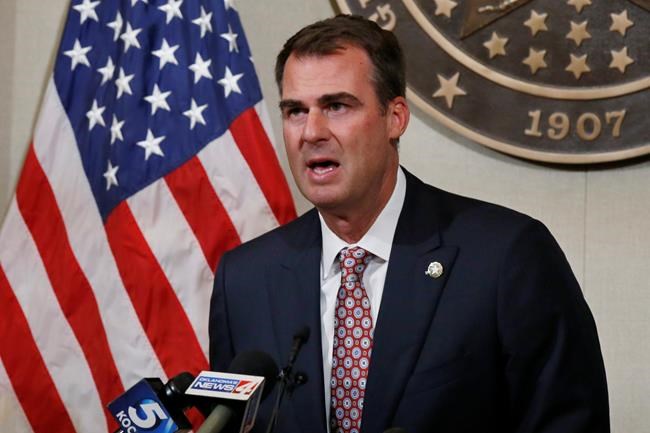 Oklahoma's governor says he has tested positive for COVID-19 | iNFOnews.ca