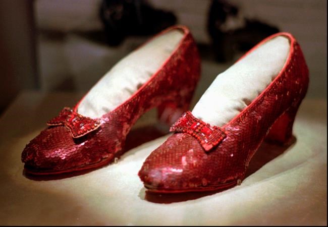 Sting operation recovered Dorothy's stolen ruby slippers | iNFOnews.ca