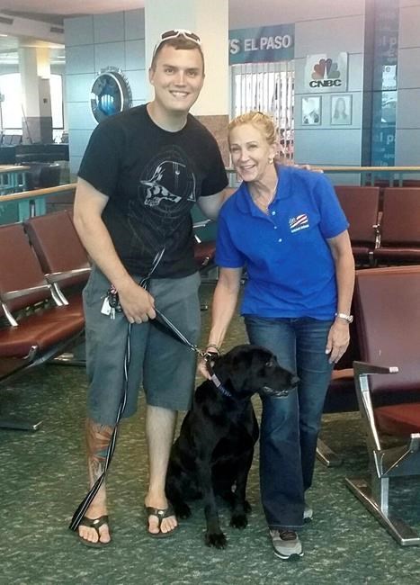 Flight attendant's passion: Reuniting soldiers and dogs | iNFOnews.ca