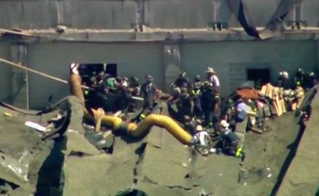 Chicago explosion, roof collapse caused by worker's torch | iNFOnews.ca