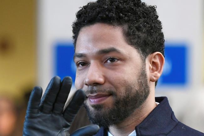 The Latest: Unsealed file contains Smollett bail conditions | iNFOnews.ca
