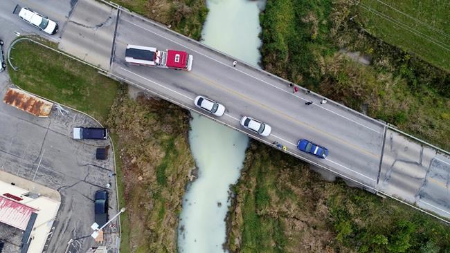 No use in crying: Spilled milk turns Indiana creek white | iNFOnews.ca