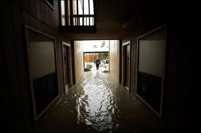 Harvey's floodwaters mix a foul brew of sewage, chemicals | iNFOnews.ca CP226094980