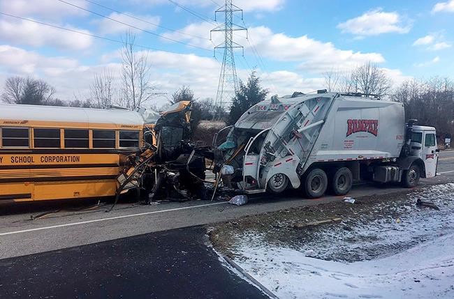 The Latest: Boy, 13, in fair condition after bus crash | iNFOnews.ca