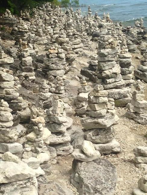 Works of art or monuments to ego? Rock-stacking stirs debate | iNFOnews.ca