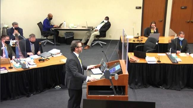 EXPLAINER: Courtroom technology on display in Chauvin trial | iNFOnews.ca EXPLAINER: Courtroom technology on display in Chauvin trial | iNFOnews.ca