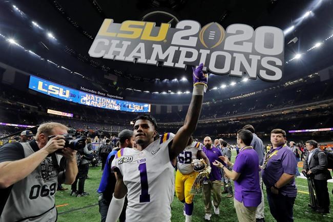 Let the celebrations begin: LSU champs party ahead of parade | iNFOnews.ca CP1735806783