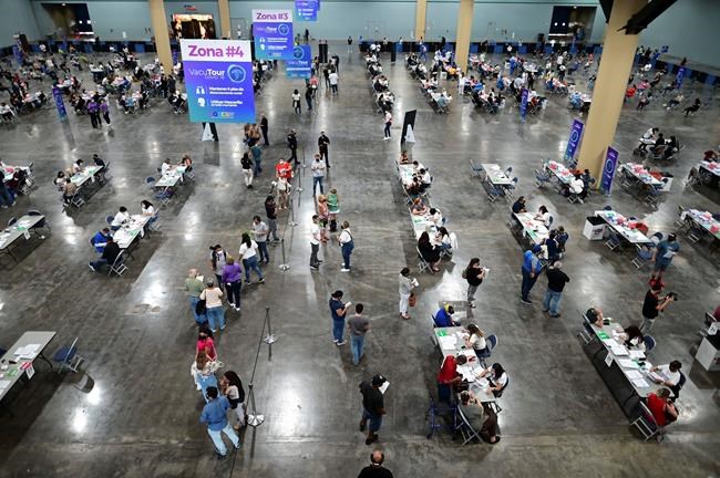 Puerto Rico vaccinates thousands in 15-hour mass event | iNFOnews.ca