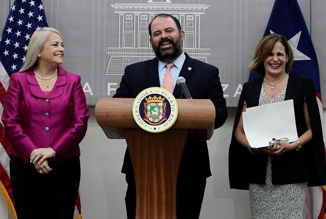 New Puerto Rico governor names 2 members to Cabinet | iNFOnews.ca