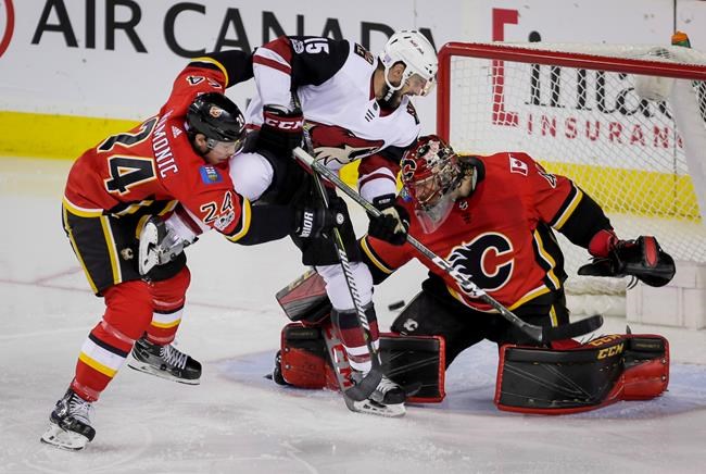 Jankowski scores twice, Smith earns shutout as Flames blank Coyotes | iNFOnews.ca