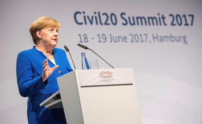 Merkel says US 'most welcome' at G20 summit in Germany | iNFOnews.ca