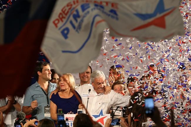 Ex-President Pinera leads Chile vote, but faces runoff | iNFOnews.ca CP1927156973