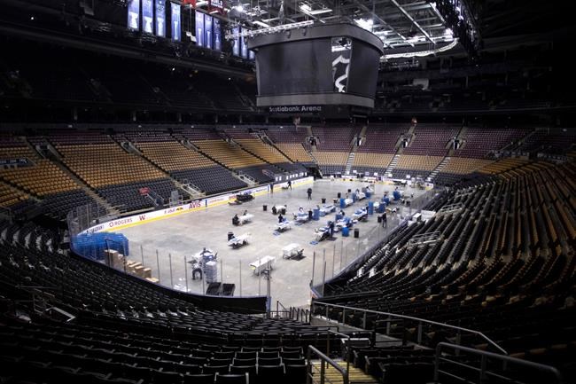 Scotiabank Arena turns into giant kitchen as MLSE looks to make 10,000 meals daily | iNFOnews.ca