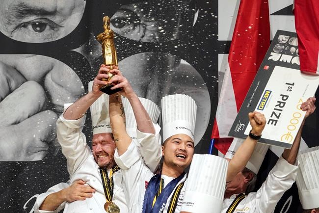 Nordics win top spots in prestigious French cooking contest | iNFOnews.ca