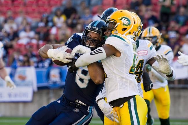 Argonauts knock off Eskimos in QB James Franklin's first start for Toronto | iNFOnews.ca