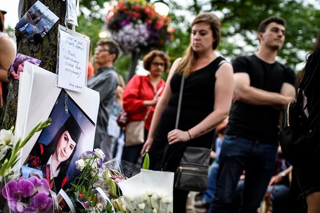 Vigil in Toronto marks first anniversary of Greektown shooting that killed two | iNFOnews.ca CP279401591