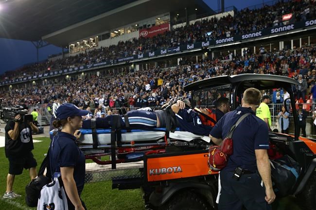 Argos say QB Ray has feeling in extremities after sustaining neck injury | iNFOnews.ca