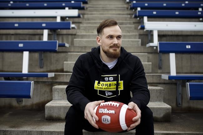 Danish receiver Nielsen looking to defy the odds again, this time at CFL combine | iNFOnews.ca