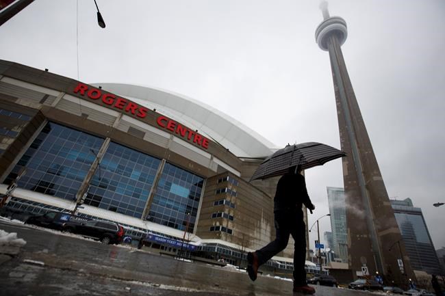 Damage to Rogers Centre roof causes rare postponement at domed stadium | iNFOnews.ca