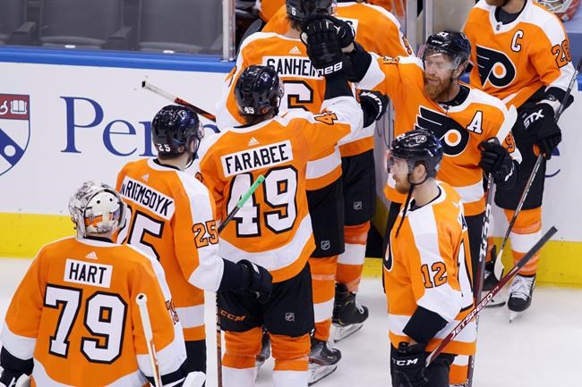 Flyers give up 3-goal lead, recover to beat Islanders in OT | iNFOnews.ca