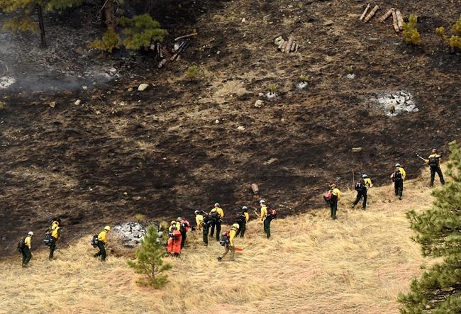The Latest: Colorado wildfire is 50 per cent contained | iNFOnews.ca The Latest: Colorado wildfire is 50 per cent contained | iNFOnews.ca