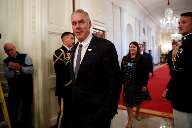 Zinke '100 per cent confident' he'll be cleared in probes | iNFOnews.ca Zinke '100 per cent confident' he'll be cleared in probes | iNFOnews.ca