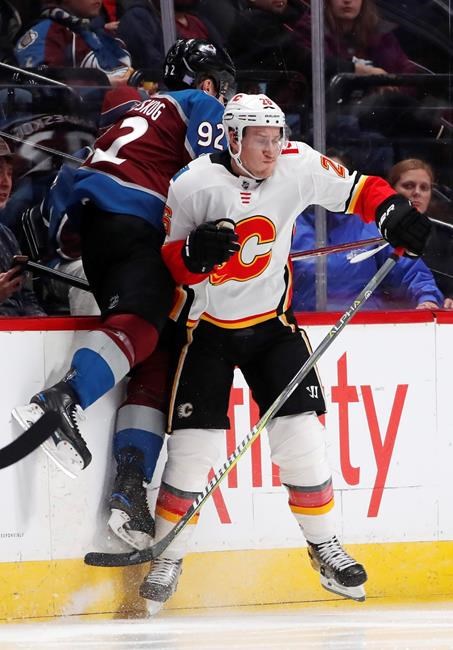 Rittich makes 24 saves for first NHL win, Flames top Avs 3-2 | iNFOnews.ca
