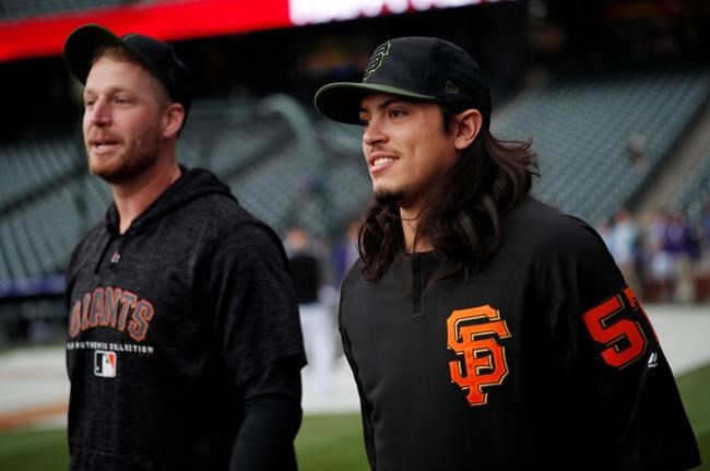 Giants call up Dereck Rodriguez, son of Hall of Fame catcher | iNFOnews.ca
