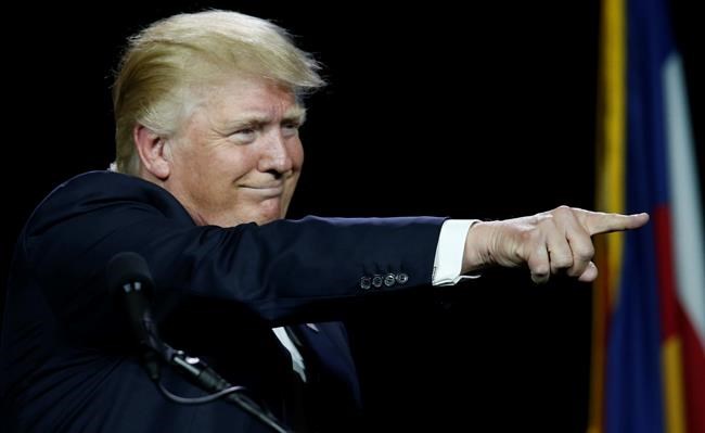 The Latest: Trump tweets image with Clinton and Jewish star | iNFOnews.ca The Latest: Trump tweets image with Clinton and Jewish star | iNFOnews.ca