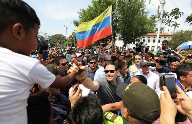 Marco Rubio warns Venezuelan soldiers to let aid enter | iNFOnews.ca
