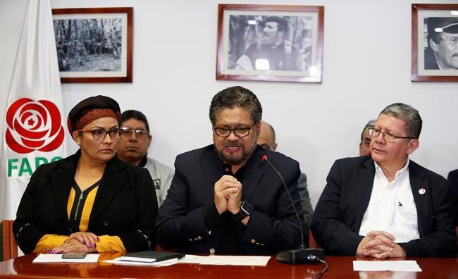 Ex-rebel leader's arrest puts Colombia peace process on edge | iNFOnews.ca CP1946607297