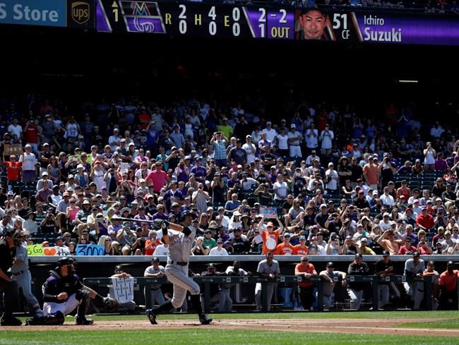 Ichiro Suzuki gets 3,000th career hit in major leagues | iNFOnews.ca