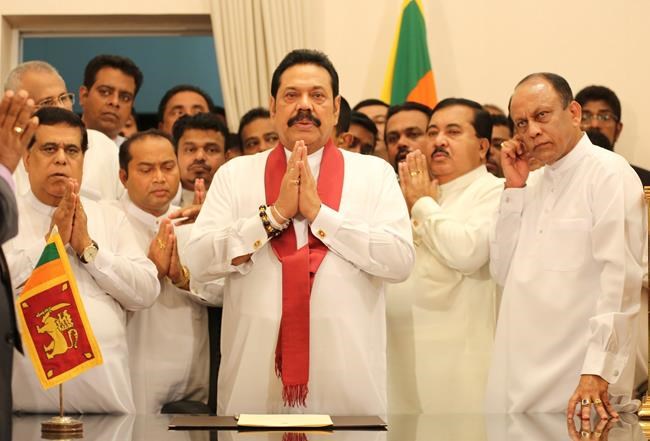 Sri Lanka leader swears in new Cabinet amid political crisis | iNFOnews.ca