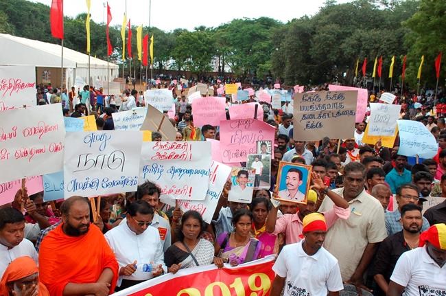 Sri Lanka's Tamil-majority north shuts down to support rally | iNFOnews.ca
