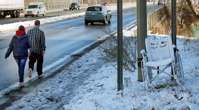 No plans to plow sidewalk near where homeless man was struck | iNFOnews.ca No plans to plow sidewalk near where homeless man was struck | iNFOnews.ca
