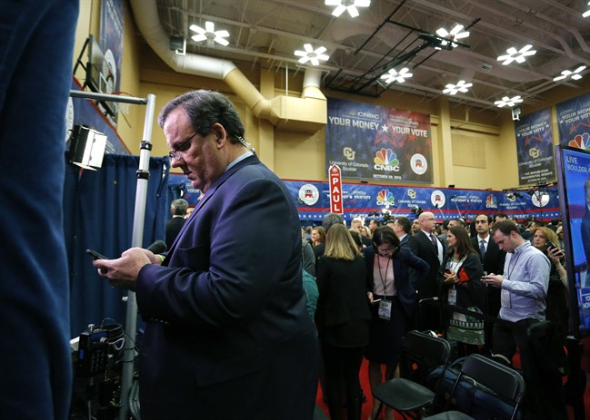 Republican National Committee, candidates not happy with CNBC debate moderators | iNFOnews.ca CP35117510