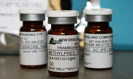 Health officials report that the same fungus in meningitis outbreak found in steroid vials | iNFOnews.ca CP20477856