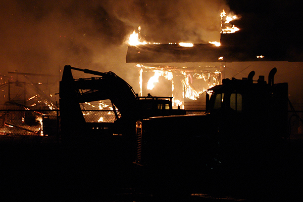 Cause unknown as fire tears through shuttered Tembec planer mill in Cranbrook | iNFOnews.ca CP20631544