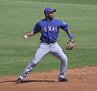 Rangers SS Elvis Andrus scratched because of sore left arm, apparently caused by tattoo | iNFOnews.ca CP22261822