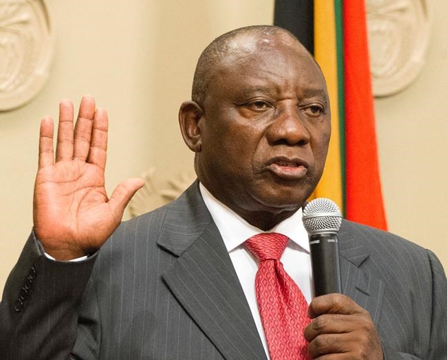 South African limbo ends with new president, Cyril Ramaphosa | iNFOnews.ca