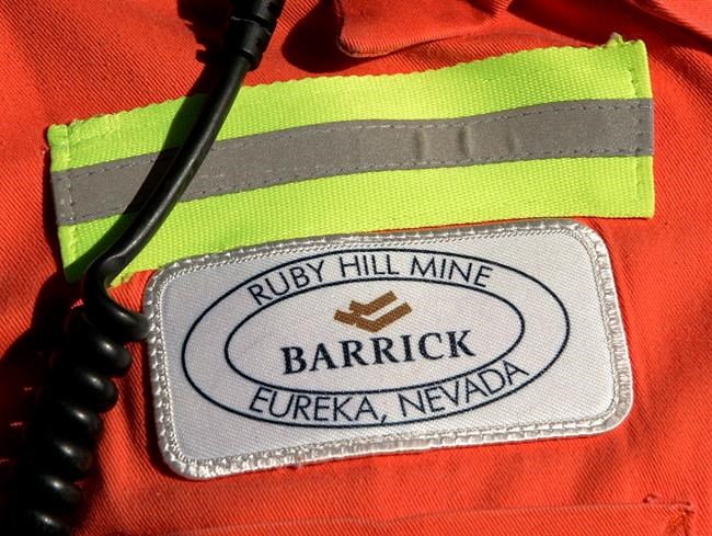 Barrick Gold says production trending toward upper end of guidance | iNFOnews.ca CP1878755456