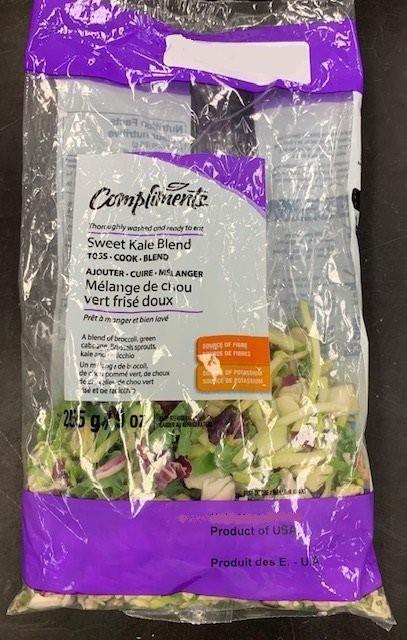 Compliments fresh-cut vegetables recalled due to possible Listeria | iNFOnews.ca