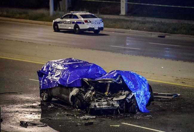 Four people dead after fiery crash in Brampton, Ont., on Monday night | iNFOnews.ca Four people dead after fiery crash in Brampton, Ont., on Monday night | iNFOnews.ca