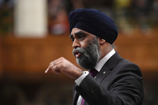 Sajjan to talk defence, trade and innovation with Indian officials this week | iNFOnews.ca