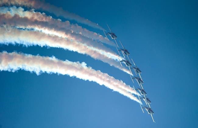 Snowbirds cite need for additional training, cancel airshow appearances | iNFOnews.ca