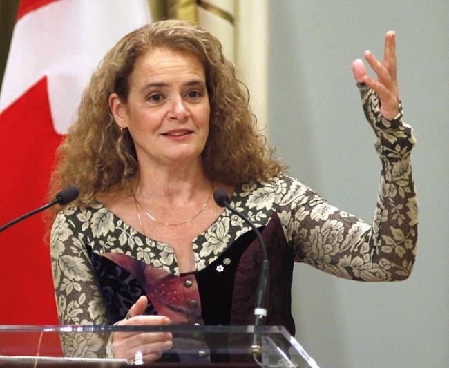 Gov. Gen., on skates, encourages Canadians to 'get active' in New Years message | iNFOnews.ca