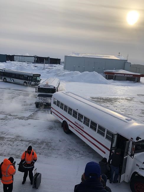 250 passengers stranded aboard airplane in frigid Labrador for 16 hours | iNFOnews.ca